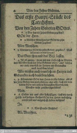 Das erste Haupt-Stücke des Catechismi