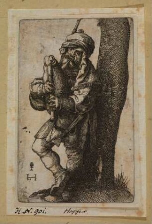 Der Dudelsackpfeifer