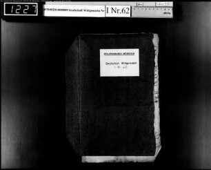 Testament der Catharina Elis. Mörchen in der Mühle zu Wunderthausen