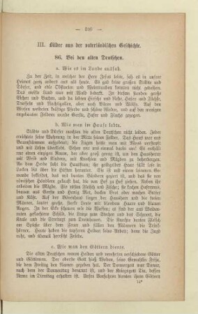 III. Bilder aus der vaterländischen Geschichte