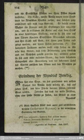 Gründung der Republik Venedig