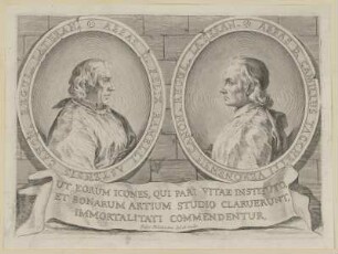 Doppelbildnis des Felix Ramelli und des Camillus Tacchetti