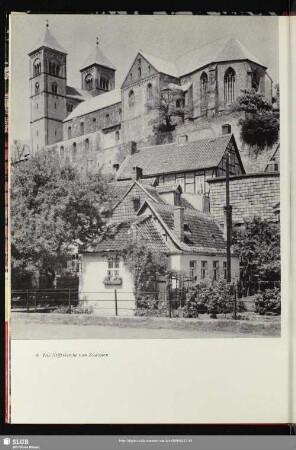 6 Die Stiftskirche von Südosten
