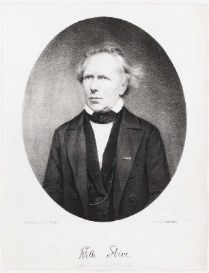 Portrait Wilhelm Stier: Portrait von Wilhelm Stier