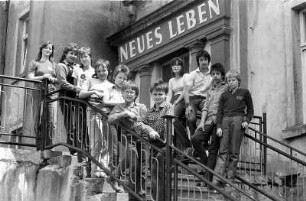 Kinderheim 06. : Grimma (Leipnitz). Gruppenbild von Kindern des Kinderheims 06.