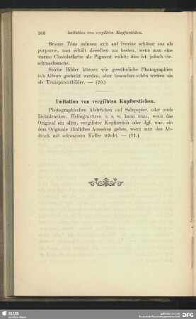 Imitationen von vergilbten Kupferstichen.
