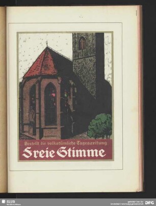 Bestellt die volkstümliche Tageszeitung Freie Stimme