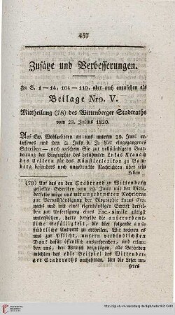 Zusätze und Verbesserungen