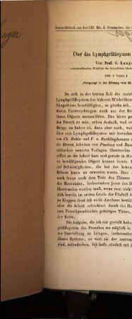 Separatabdrücke aus den Sitzungsberichten der Kais. Akademie der Wissenschaften in Wien : in 1 vol.. 9