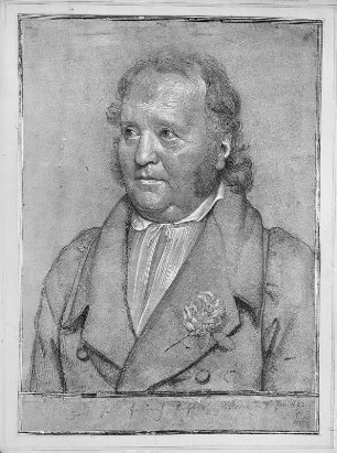 Bildnis Eduard v. d. Caunitz aus des Dichters Jean Paul