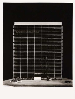 Telefunken-Hochhaus, Berlin-Charlottenburg: Modellansicht