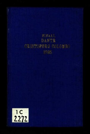 Cristoforo Colombo e il viaggio di Ulisse nel poema di Dante