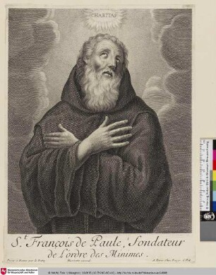 S.t Francois de Paule [Hl. Franz de Paula]