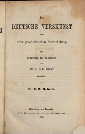 Anfangsgründe der Deutschen Grammatik, zunächst für die obersten Klassen der Gymnasien. II