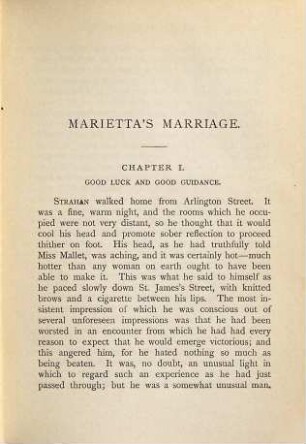 Marietta's marriage : in 2 vol., 2