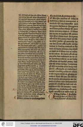 Dominica prima in quadragesima, evengelium secundum Mattheum iiii.