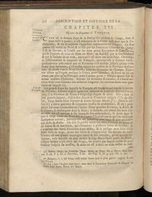 Chapitre XVI. Histoire du Royaume de Tonquin.