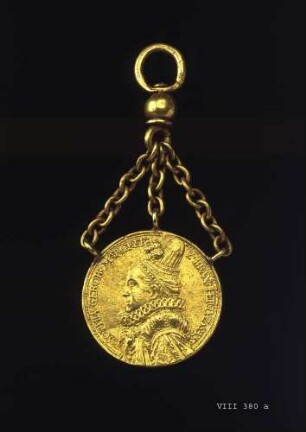 Medaillenanhänger mit dem Bildnis der Kurfürstin Sophia