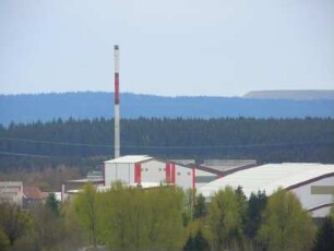 Grossbreitenbach - Glaswerk : Glaswerk, aufgenommen in Grossbreitenbach im Thüringer Wald am 29. April 2012