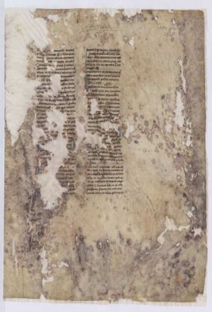 Compilatio Decretalium Gregorii IX, lib. II (Fragment) : Nebentitel: Liber Extra