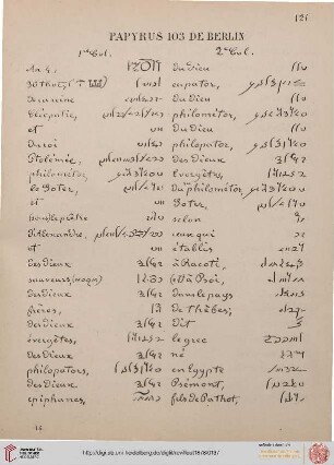 Papyrus 103 de Berlin