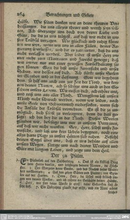 Der 92. Psalm