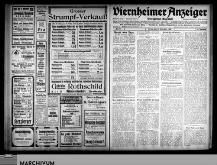 Viernheimer Anzeiger : Viernheimer Zeitung : Viernheimer Tageblatt : Viernheimer Nachrichten : Viernheimer Bürger-Ztg. : Viernh. Volksblatt