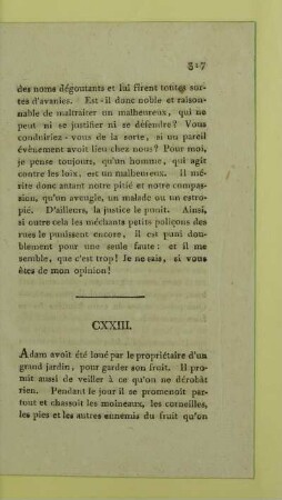 CXXIII.