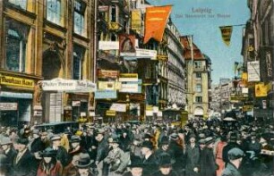 Leipzig: Der Neumarkt zur Messe