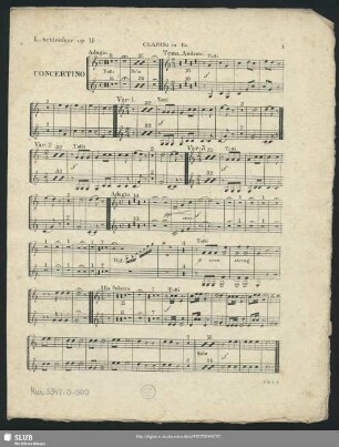 Clarini in Es.