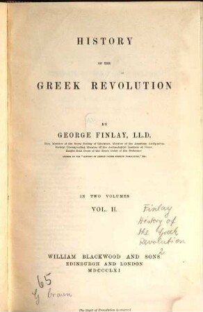 History of the Greek Revolution : in two Volumes. 2