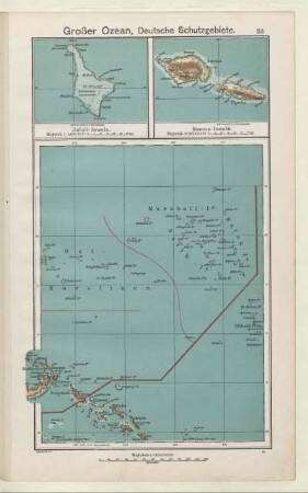 Großer Ozean, Deutsche Schutzgebiete, Samoa-Inseln