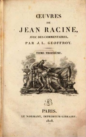 Oeuvres de Jean Racine. 3