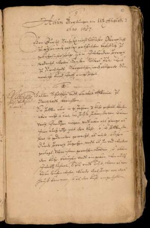 Actum Gerstungen am 11t Augusti anno 1657.