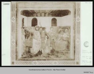 Leben Christi (untere Zone Süd) : Jesus vor Kaiphas