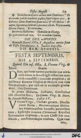 Festa Septembris.