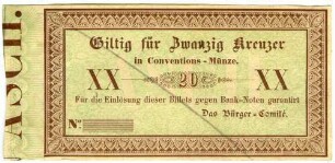 20 Kreuzer Conventions-Münze