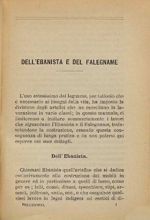 Falegname ed ebanista : Manuale Sopra la natura dei legnami indigeni ed esotice, la maniera di conservarii ... Con 43 incisioni