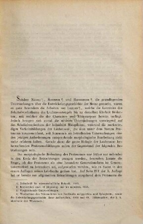 Die Sporenvorkeime und Zweigvorkeime der Laubmoose