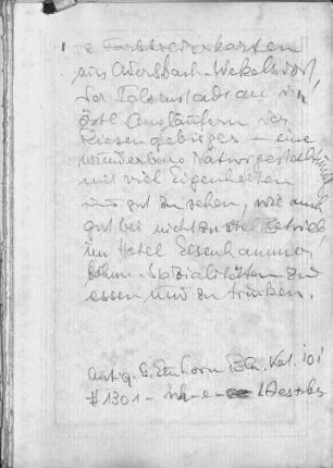 Handschriftliches
