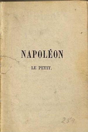 Napoléon le petit