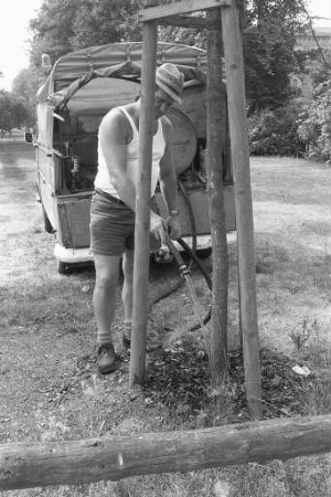 Hoher Wasserverbrauch im heißen Sommer 1983