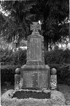 Friedhof: Gefallenendenkmal (Gefallenendenkmal); Ulrichstein, Am Trieb