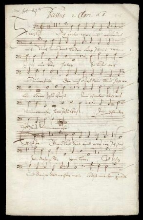 Bassus 2 Chori a 8 (Herzlich lieb hab ich dich)
