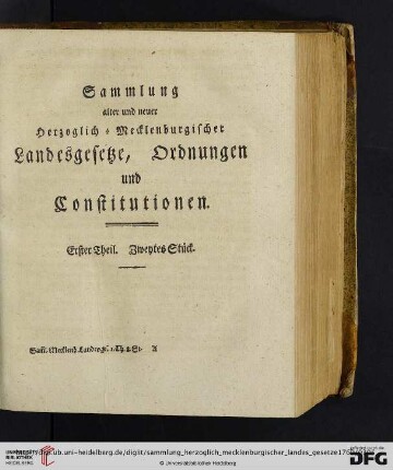 Sammlung [Kap. XXI-XLI]