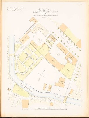 Landgestüt Jägerstall, Celle: Lageplan 1:500