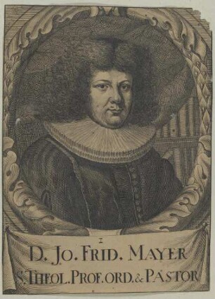 Bildnis des Johann Friedrich Mayer