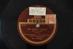 Die schöne Galathe : Trinklied / Franz von Suppé