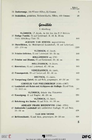 Gemälde (Nr. 37-140)