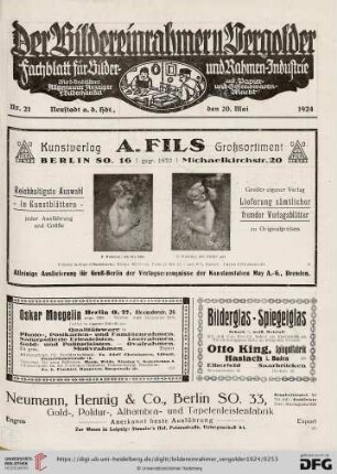 Nr. 21 (20. Mai 1924)
